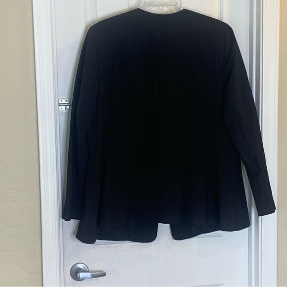 Lane Bryant Black Blazer Size 28 - Picture 4 of 12